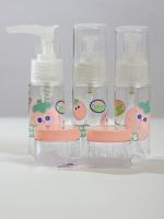 Y15 розовый Дорожный набор флаконов для путешествий детский Клубничка