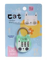  Z04зеленый Замок кодовый навесной детский