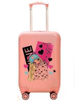 G234 розовый чемодан детский Милашка