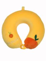 Y22 желтый  Подушка для путешествий Апельсин