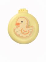 Y48 желтый Расческа складная с зеркалом Утенок