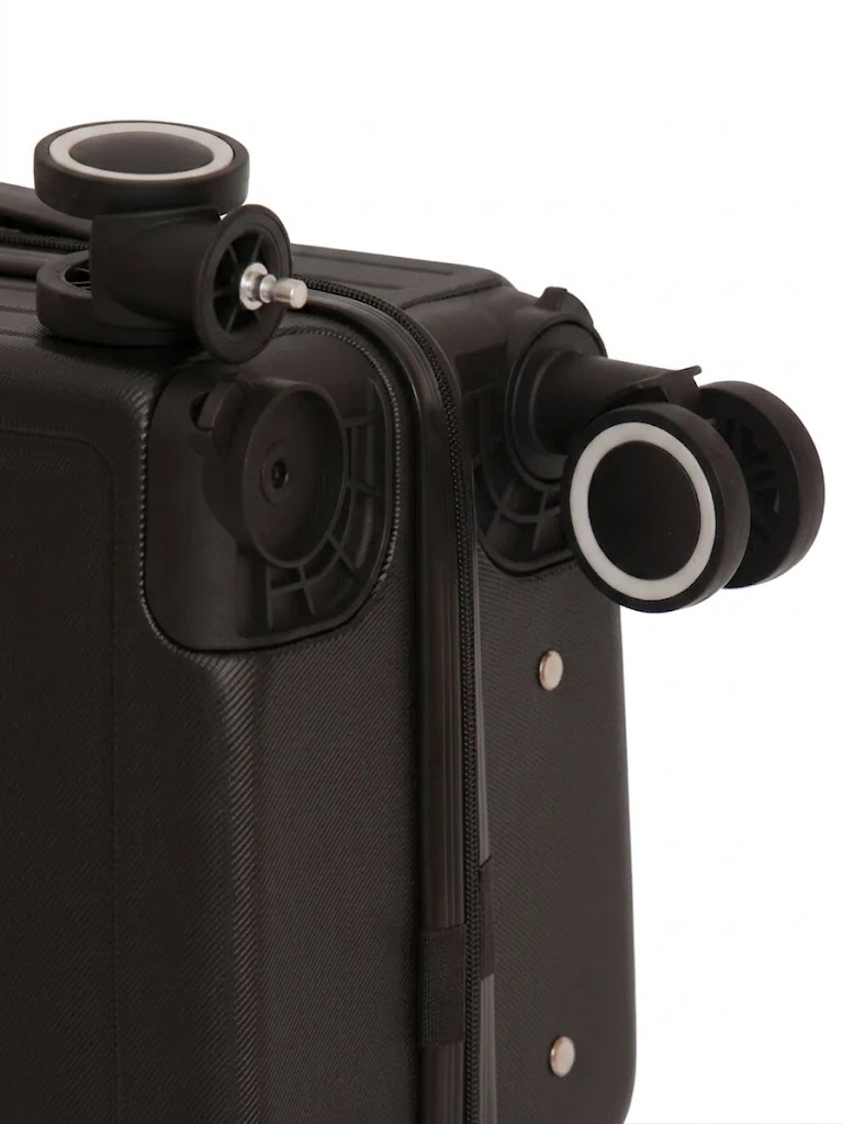 A999-1 Чемодан ручная кладь S Победа черный