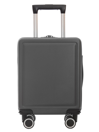 A999-3 Чемодан ручная кладь S Победа серый