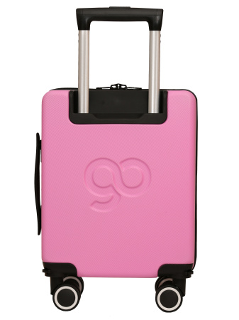A999-7 Чемодан ручная кладь S Победа розовый