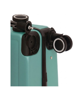 A999-6 Чемодан ручная кладь S Победа светло-зеленый