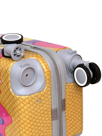 A777-8 Чемодан для ручной клади Мороженое розовый