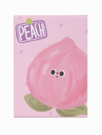 Y45 розовый Зеркало косметическое Персик