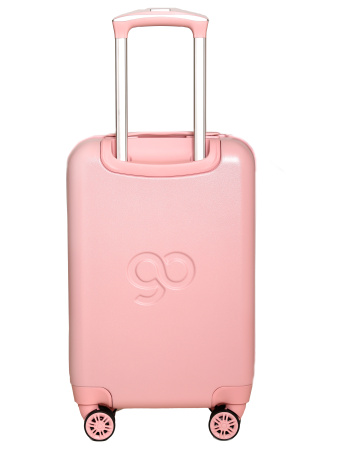 R119 розовый чемодан детский Котики