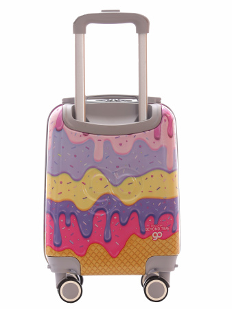 A777-8 Чемодан для ручной клади Мороженое розовый
