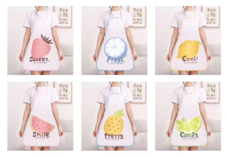 Y33 Фартук для творчества детский Ананас