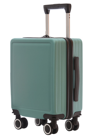 A999-6 Чемодан ручная кладь S Победа светло-зеленый