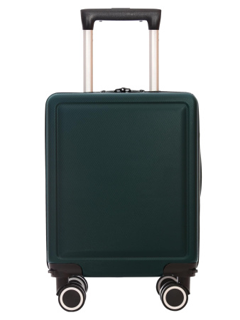A999-5 Чемодан ручная кладь S Победа темно-зеленый