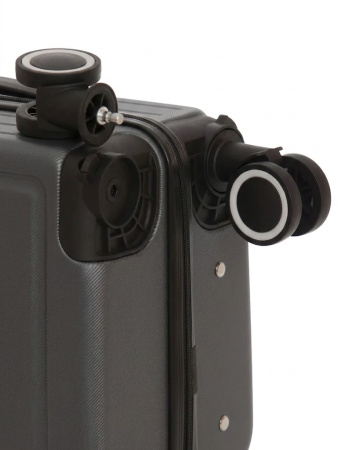 A999-3 Чемодан ручная кладь S Победа серый