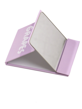 Y43 сиреневый Зеркало косметическое Виноград