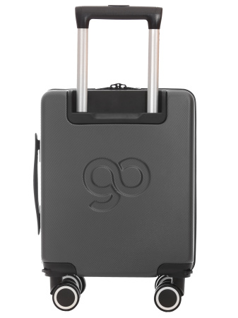 A999-3 Чемодан ручная кладь S Победа серый