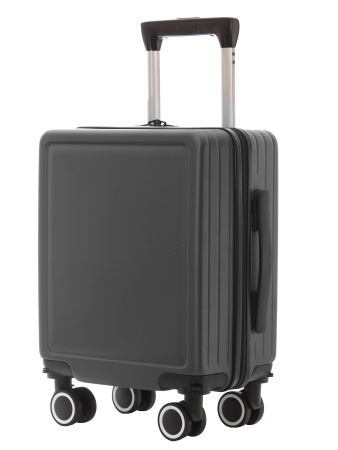 A999-3 Чемодан ручная кладь S Победа серый